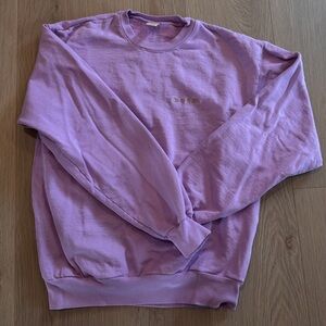 Sporty & Rich Lilac Crewneck